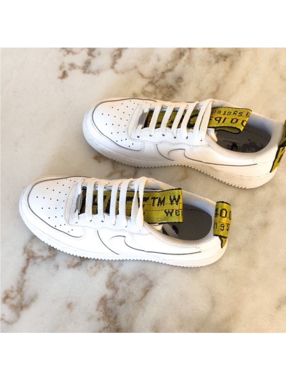 Nike Air Force 1 OFF WHITE - Onetwelves "Off"
Custom AF1 x 1 | - Picture 7 of 9